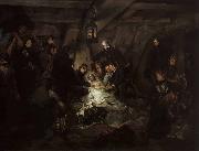 Arthur William Devis Death of Nelson oil on canvas